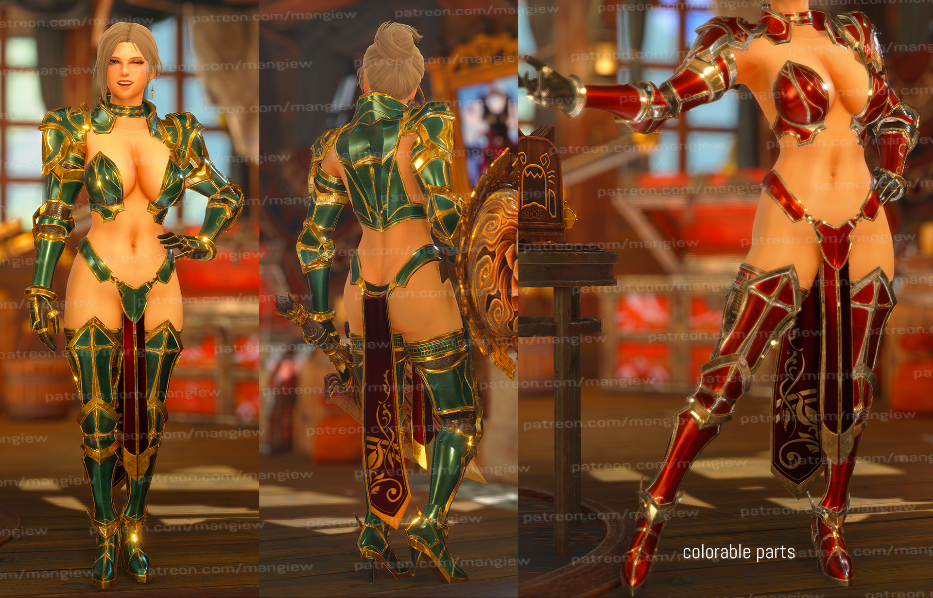 【怪物猎人崛起外观MOD】Elf Swordmaster-小小MOD吧