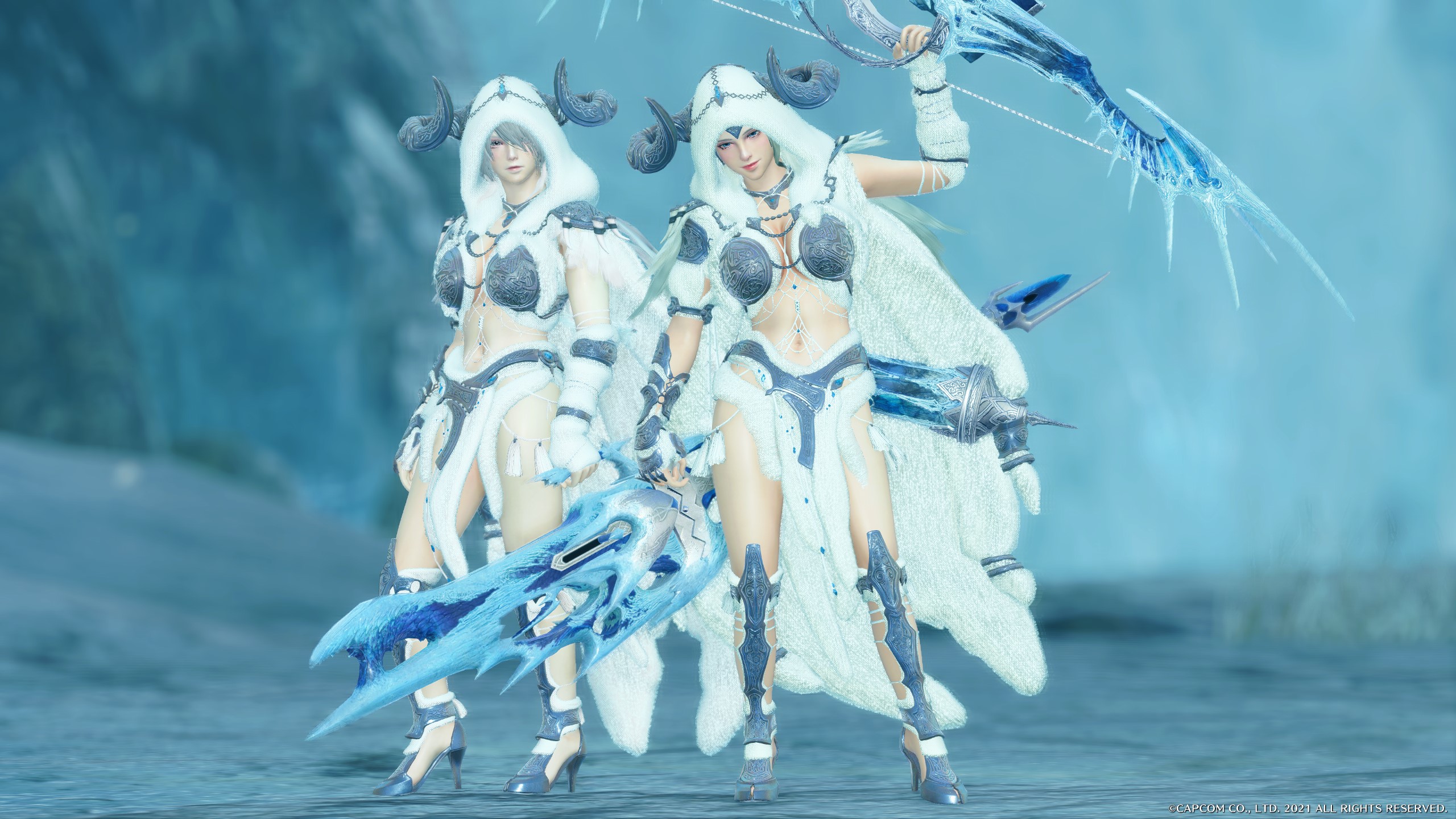 【怪物猎人崛起外观MOD】Winter Mountain Guardian Spirit-小小MOD吧
