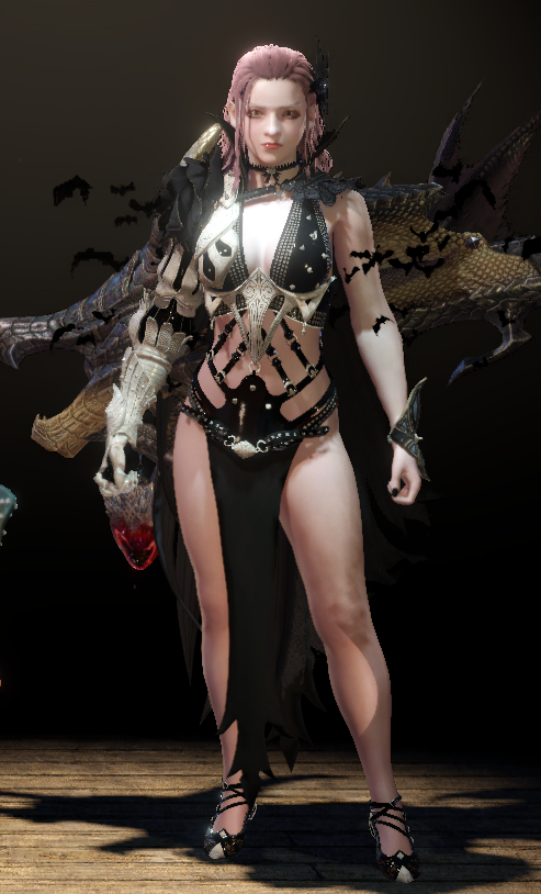 服装外观 黑色沙漠  魔界之主-小小MOD吧
