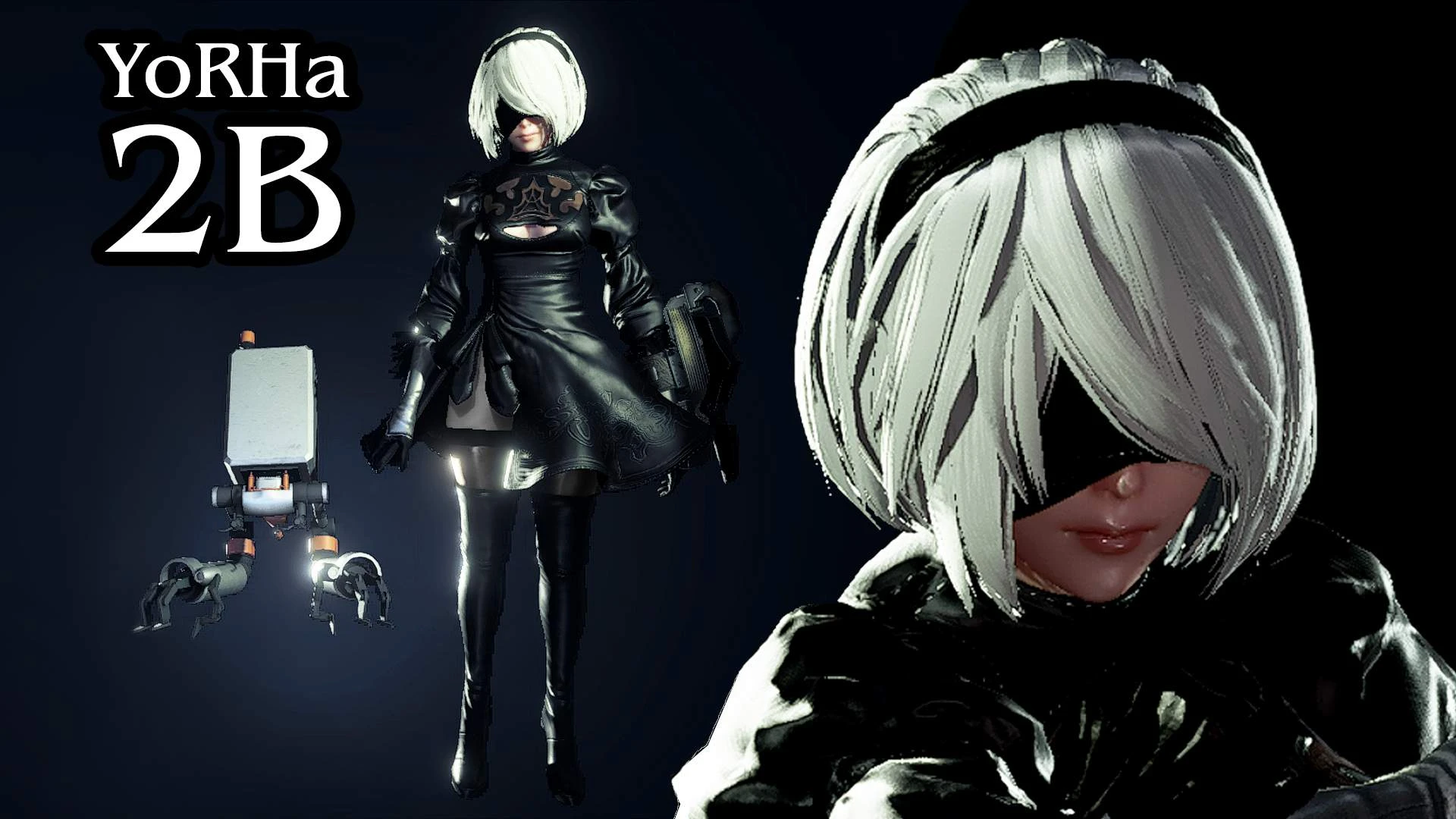 尼尔机械纪元-YoRHa No 2 Type B 和 Pod 042-小小MOD吧
