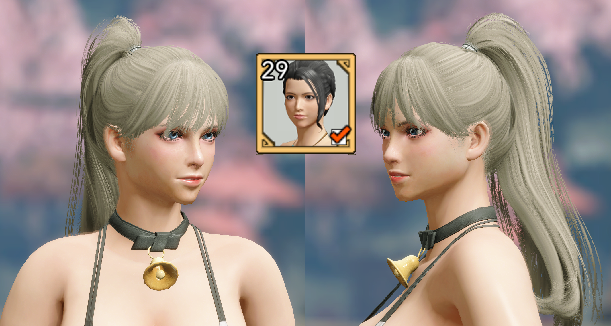 Ponytail Hair-小小MOD吧