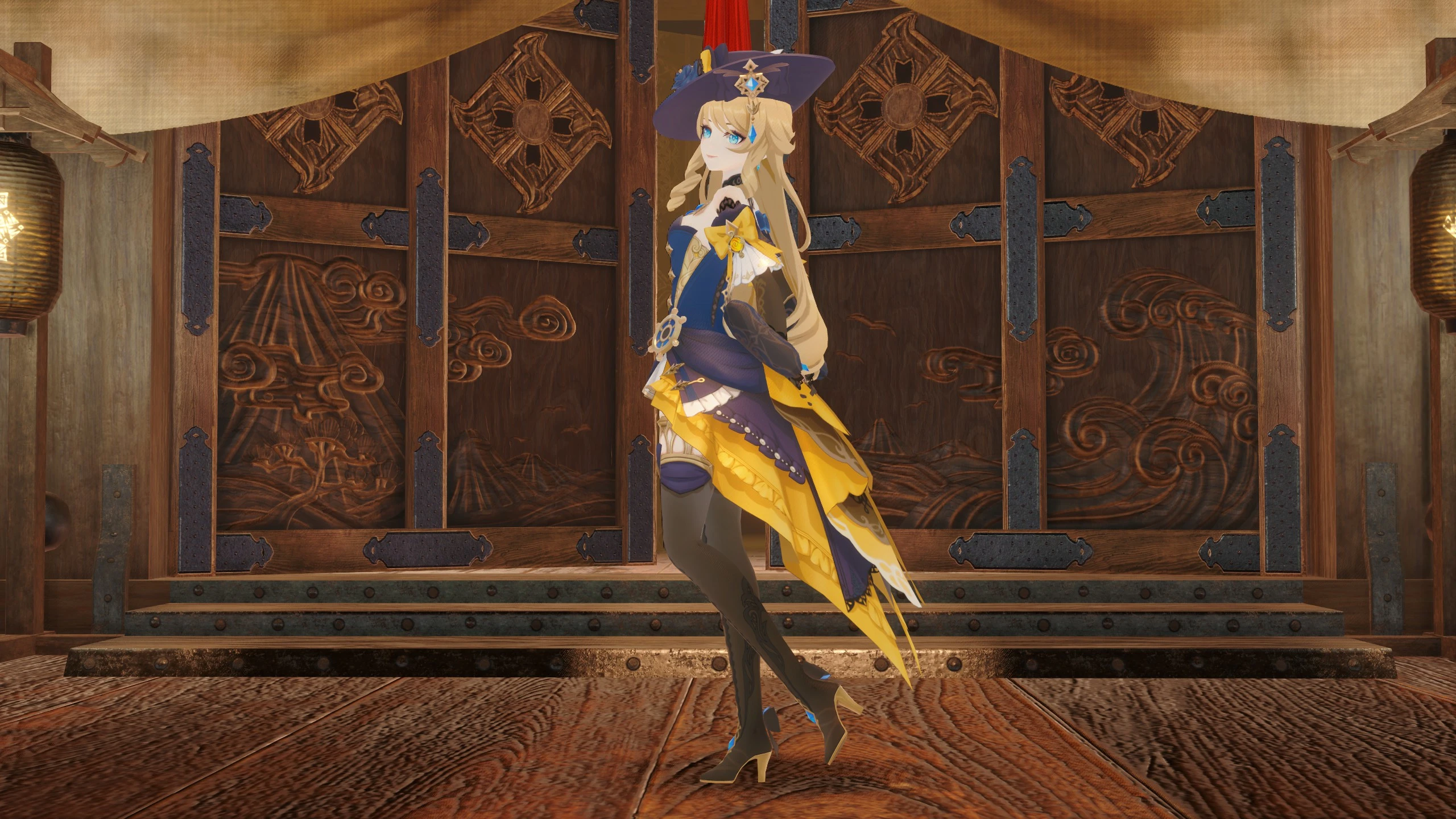 Genshin Impact Navia 带武器 （LBG）