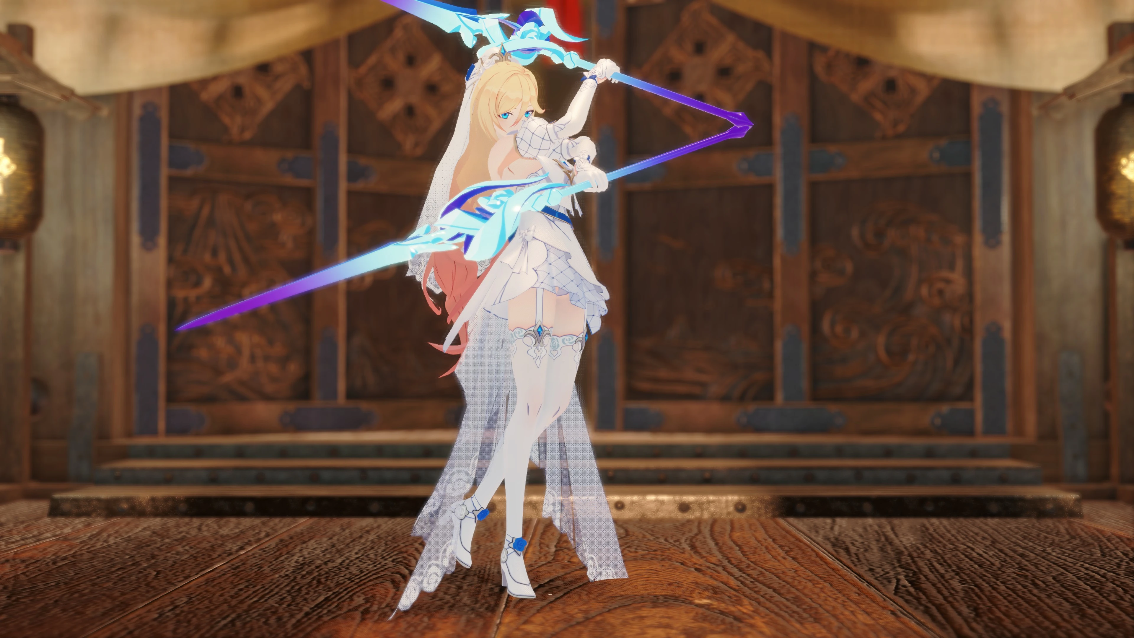 崩坏 3rd Durandal （Stellar Promise） with weapon （DB Bow）-小小MOD吧