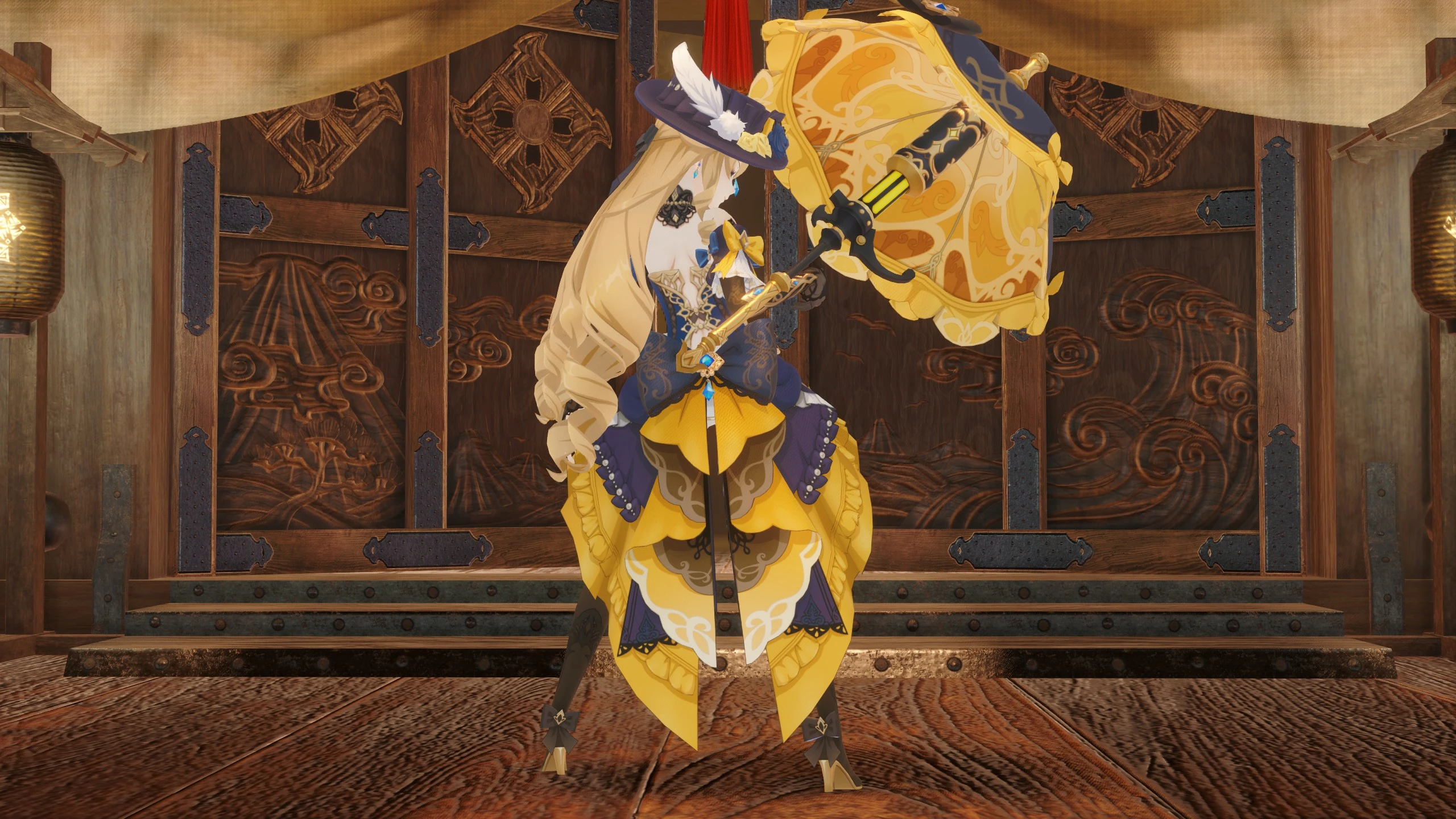 Genshin Impact Navia 带武器 （LBG）-小小MOD吧