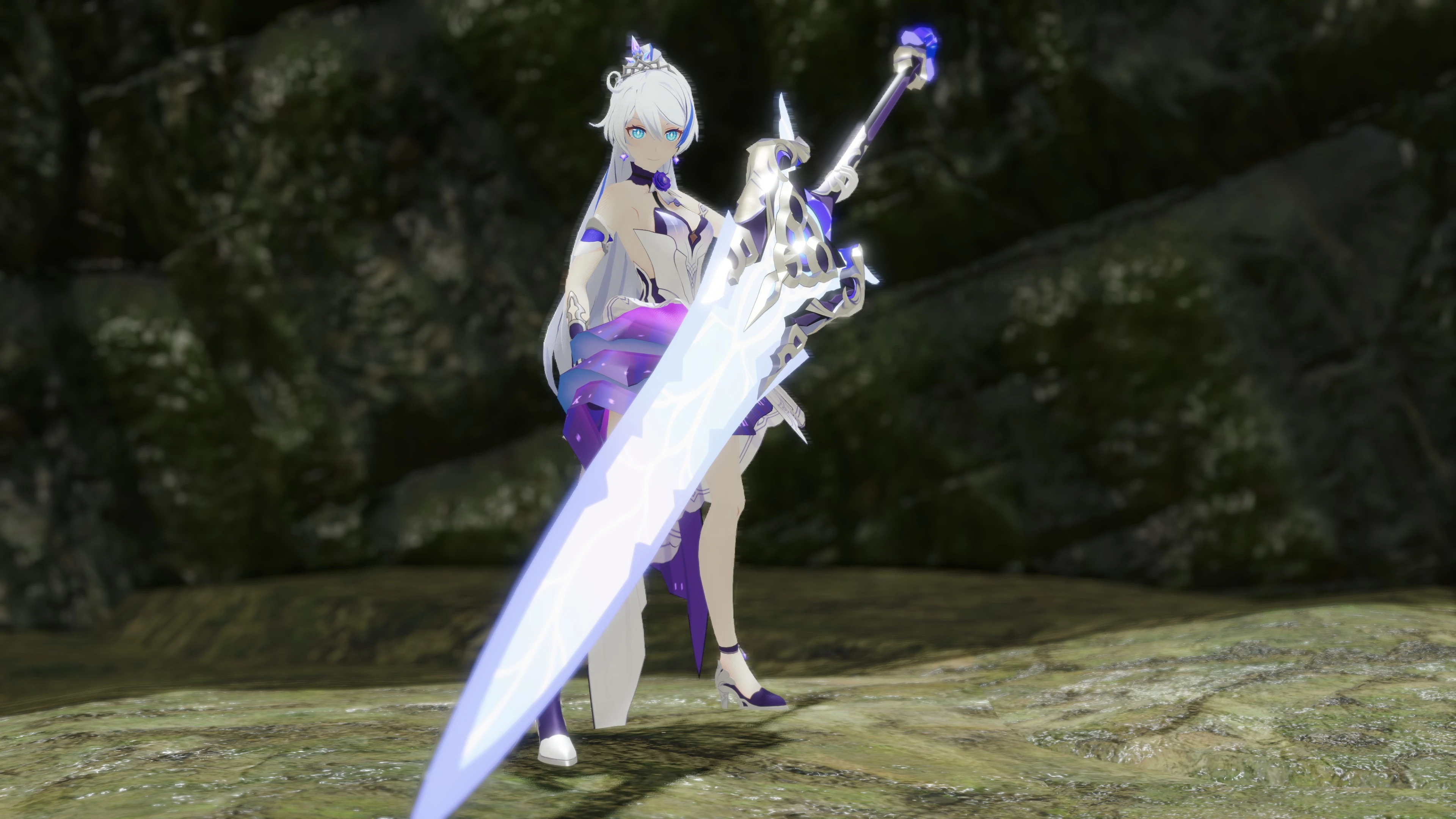 崩坏 3rd琪亚娜·卡斯兰娜（Time Runner） with weapon （GS SA）