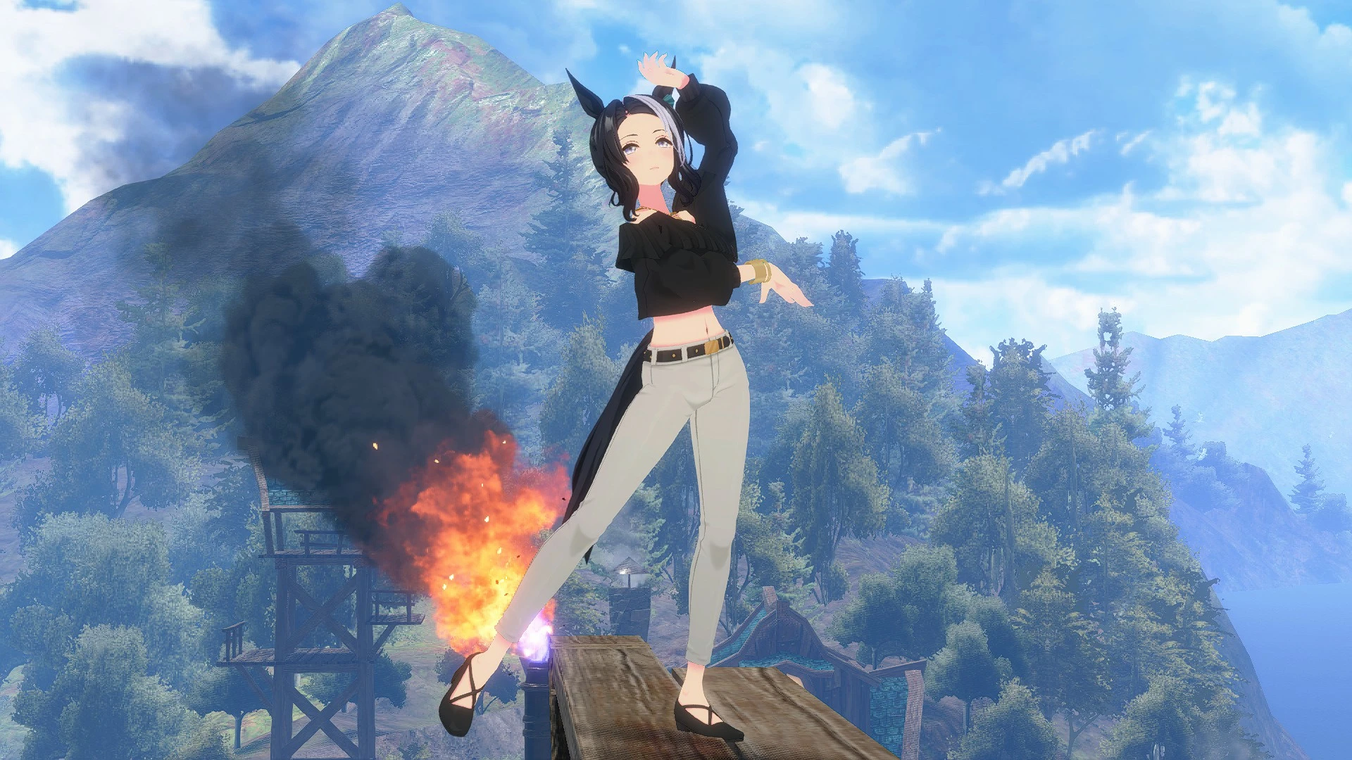 Umamusume Mejiro Ramonu（私服）