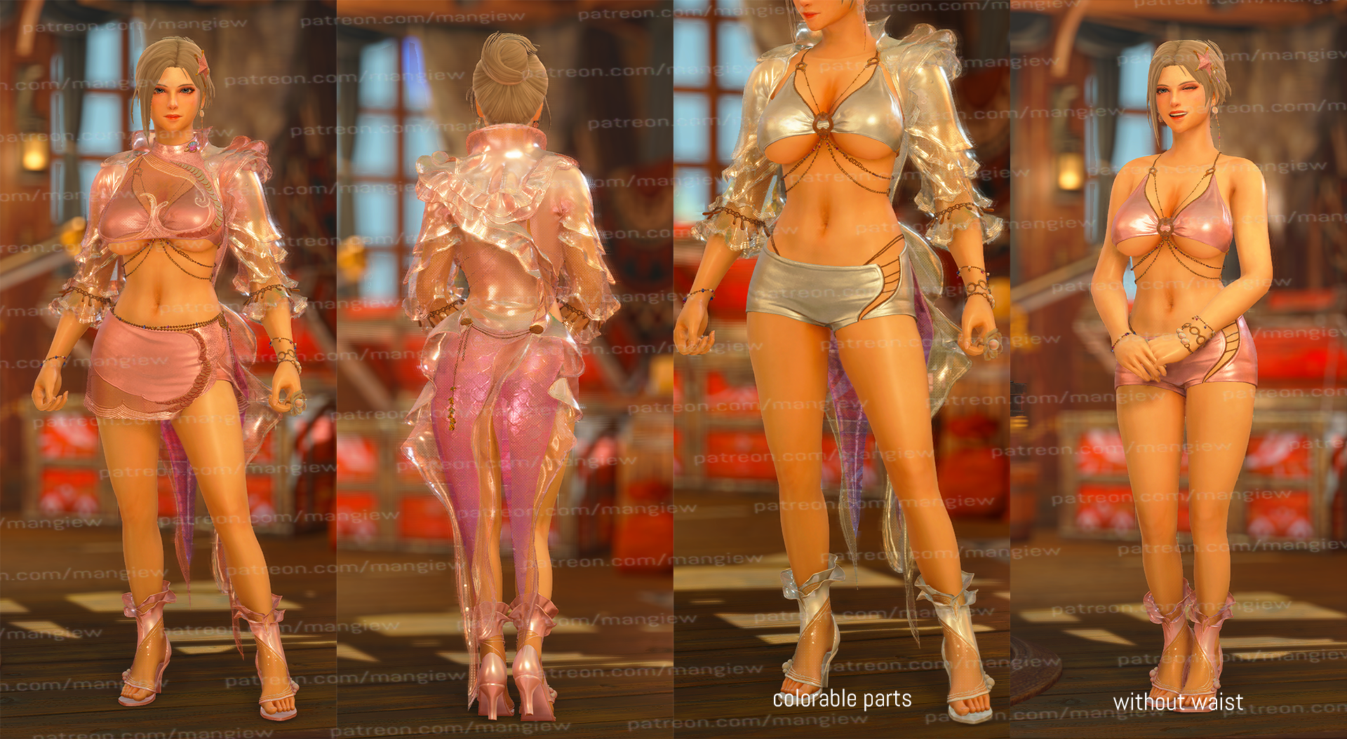 【怪物猎人崛起外观MOD】Shell Belle-小小MOD吧