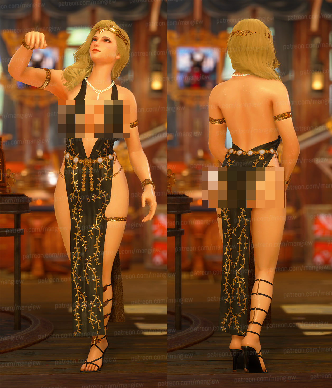 【怪物猎人崛起外观MOD】Queen Marika-小小MOD吧