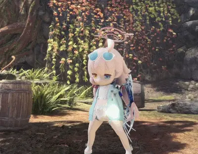 Blue Archive – 星野（泳装）角色和武器模组（POST-ICEBORNE）-小小MOD吧