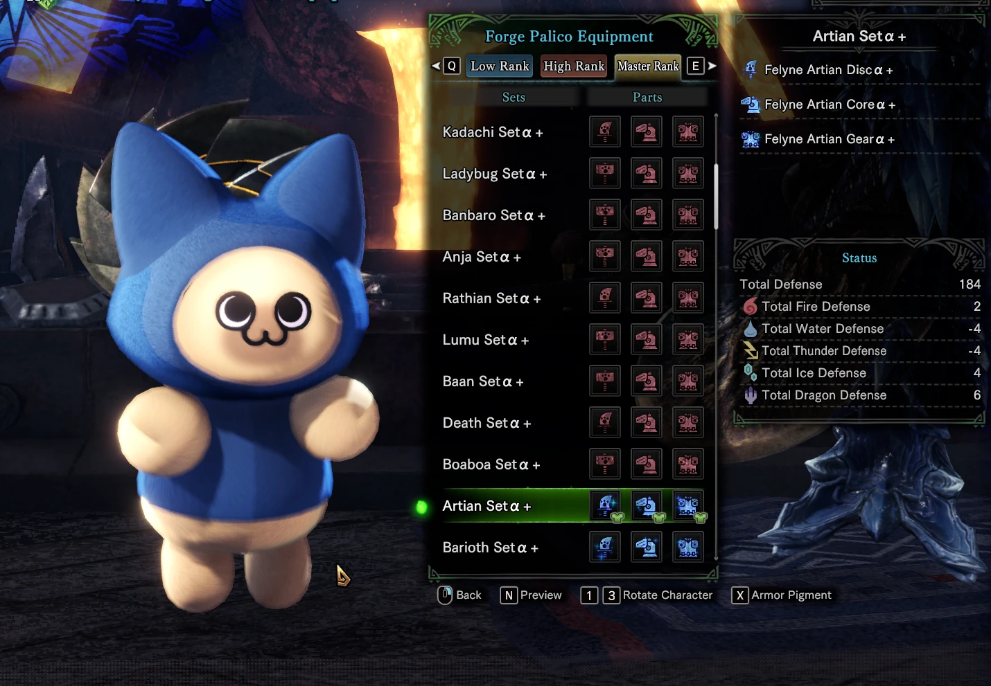KIT T – Artian Palico 装甲-小小MOD吧
