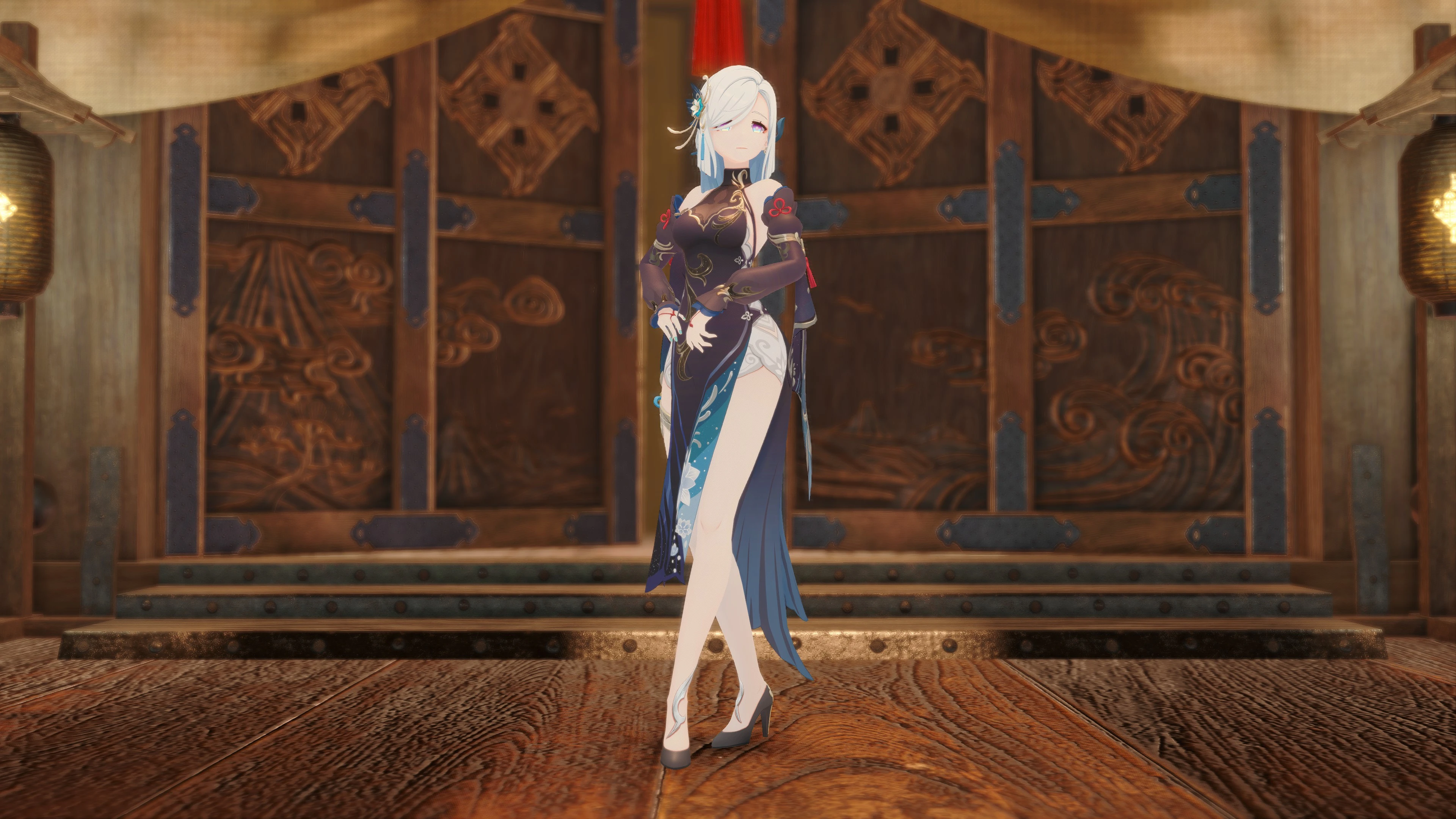 Genshin Impact Shenhe-小小MOD吧