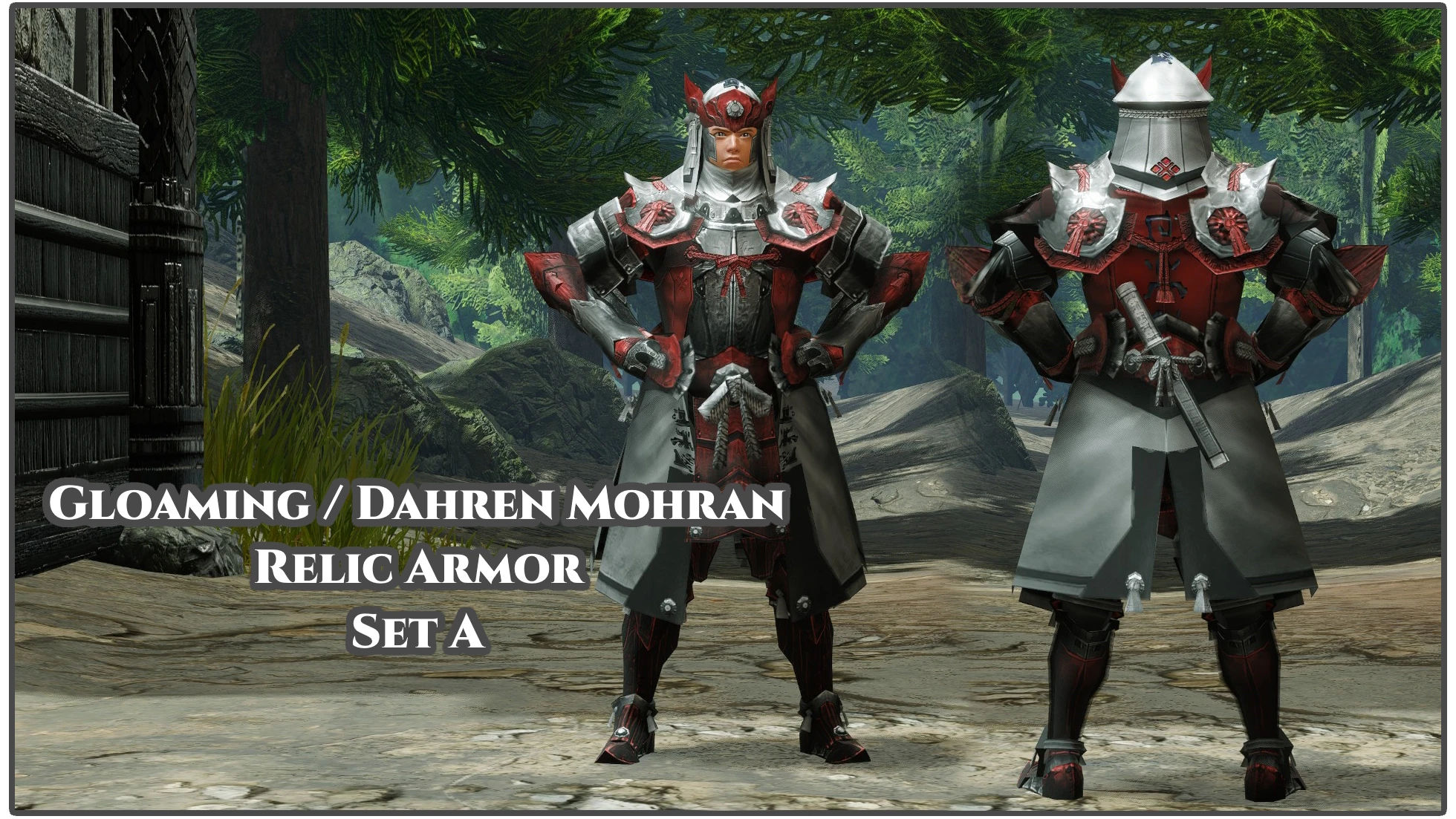 Gloaming Dahren Mohran 遗物盔甲套装 A （MH4U）-小小MOD吧